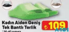 JUNO KADIN AİDEN GENİŞ TEK BANTLI TERLİK